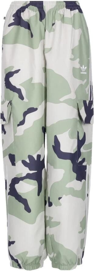 Adidas Camo Nylon Tracksuit Pants Orbit Grey Multicolor Heren