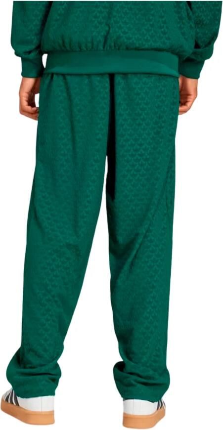 Adidas Casual Gedrapeerde Broek met Ritszakken Green Heren - Foto 4