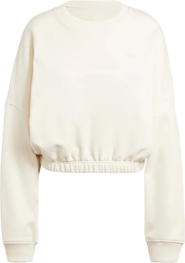 Adidas Originals Premium Essentials Oversized Sweatshirt voor vrouwen Beige Dames - Foto 6