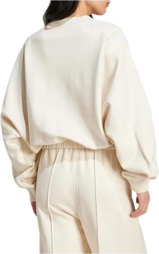 Adidas Originals Premium Essentials Oversized Sweatshirt voor vrouwen Beige Dames - Foto 7