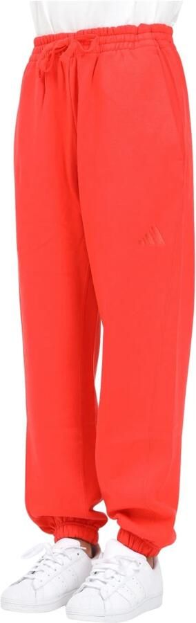 Adidas Fluo Sportieve Broek Alle Seizoenen Red Dames