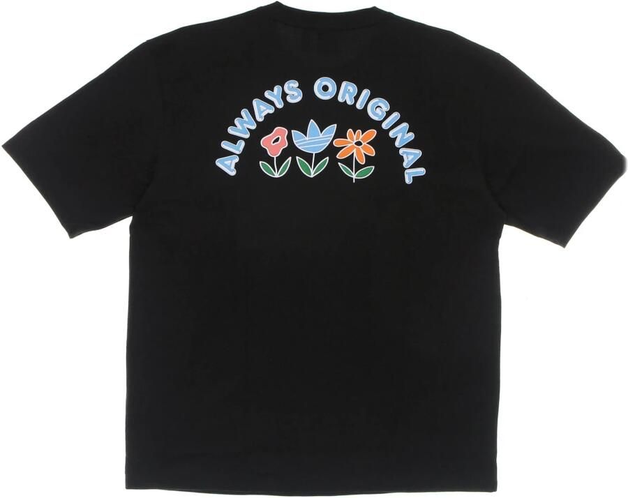 Adidas Grafische Tee Zwarte T-shirt Vrouwen Black Dames - Foto 4