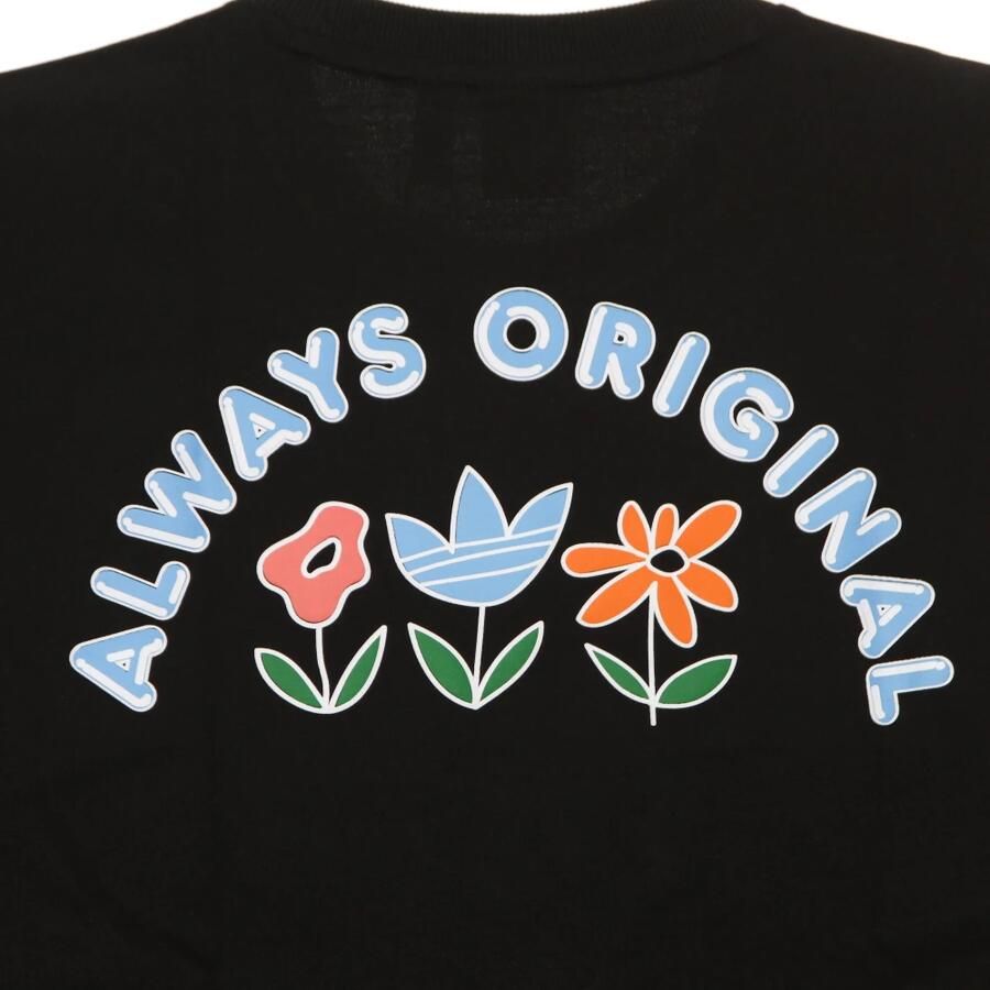 Adidas Grafische Tee Zwarte T-shirt Vrouwen Black Dames - Foto 2