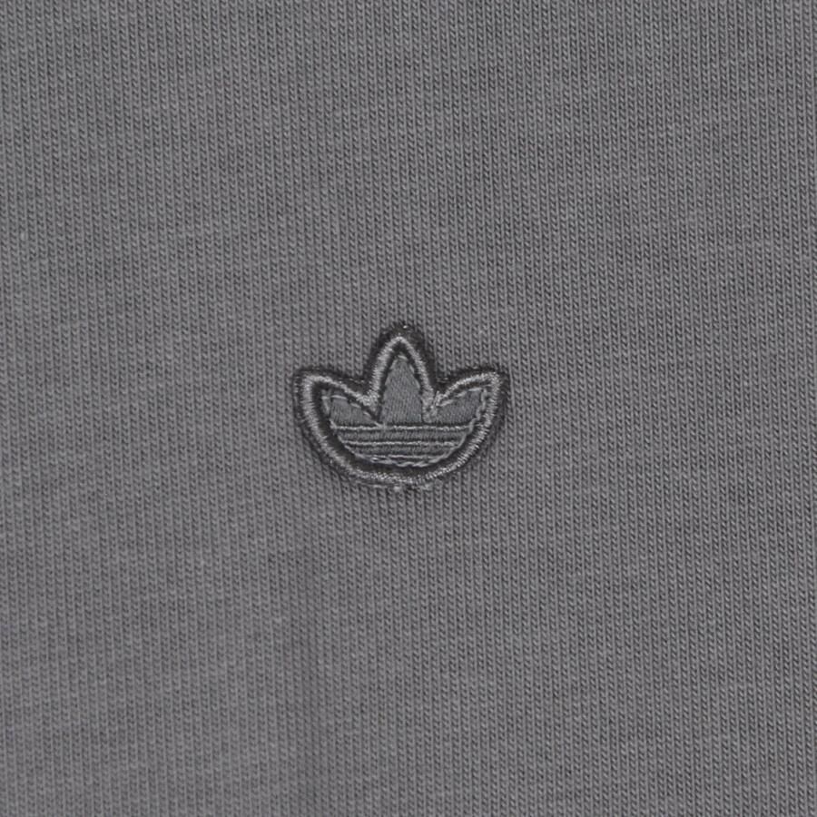Adidas Grijze Classic Tee met Trefoil Logo Gray Heren - Foto 2