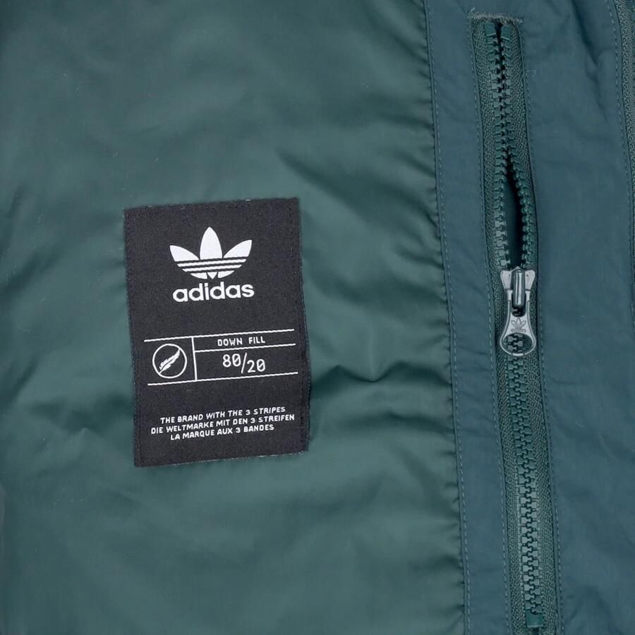 Adidas Groene Pufferjas met Afneembare Capuchon Multicolor Heren - Foto 2