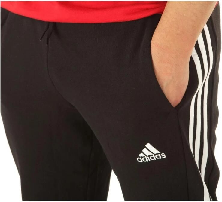 Adidas Sportswear Sportbroek ESSENTIALS FRENCH TERRY TAPERED ELASTIC CUFF 3STREPEN BROEK (1-delig) - Foto 3