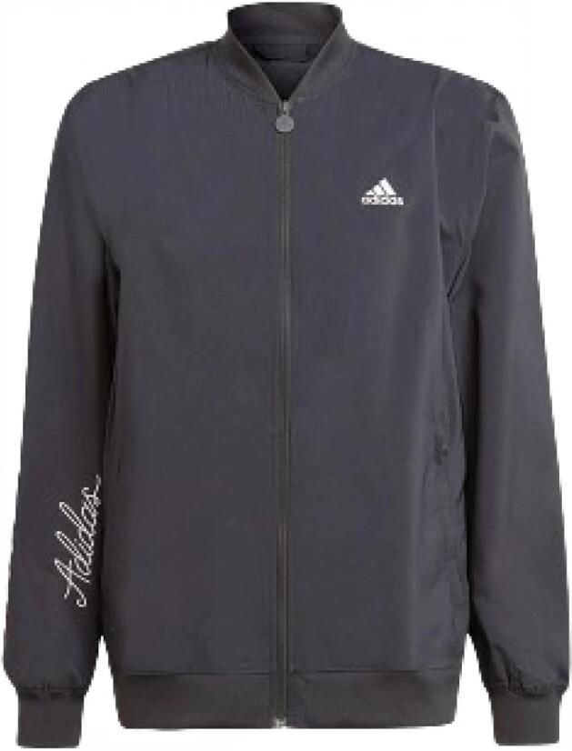 Adidas Heren Vrijetijds Sportjas Black Heren - Foto 1