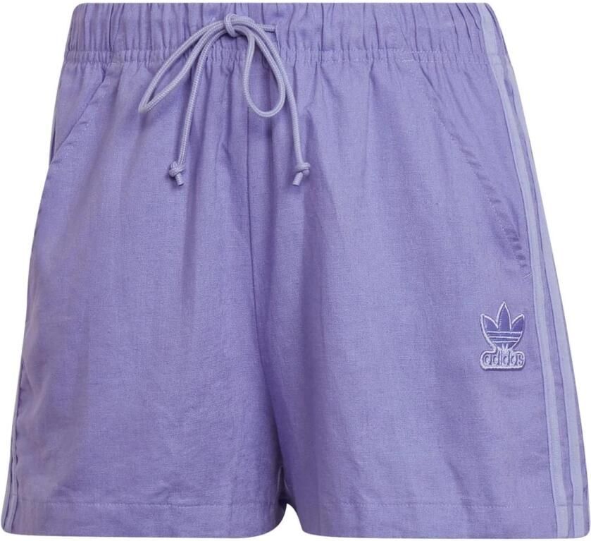 Adidas Linnen shorts Paars Dames