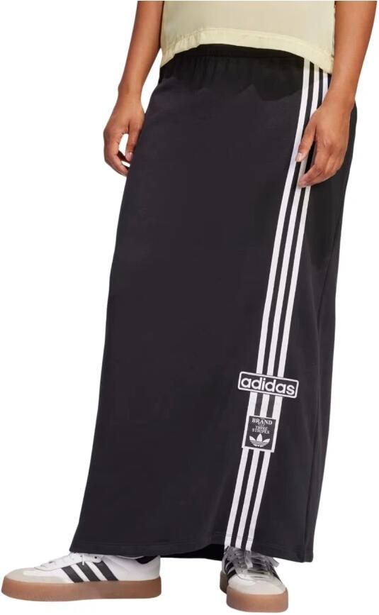 Adidas Lange rok van Franse terry-stof Black Dames - Foto 2