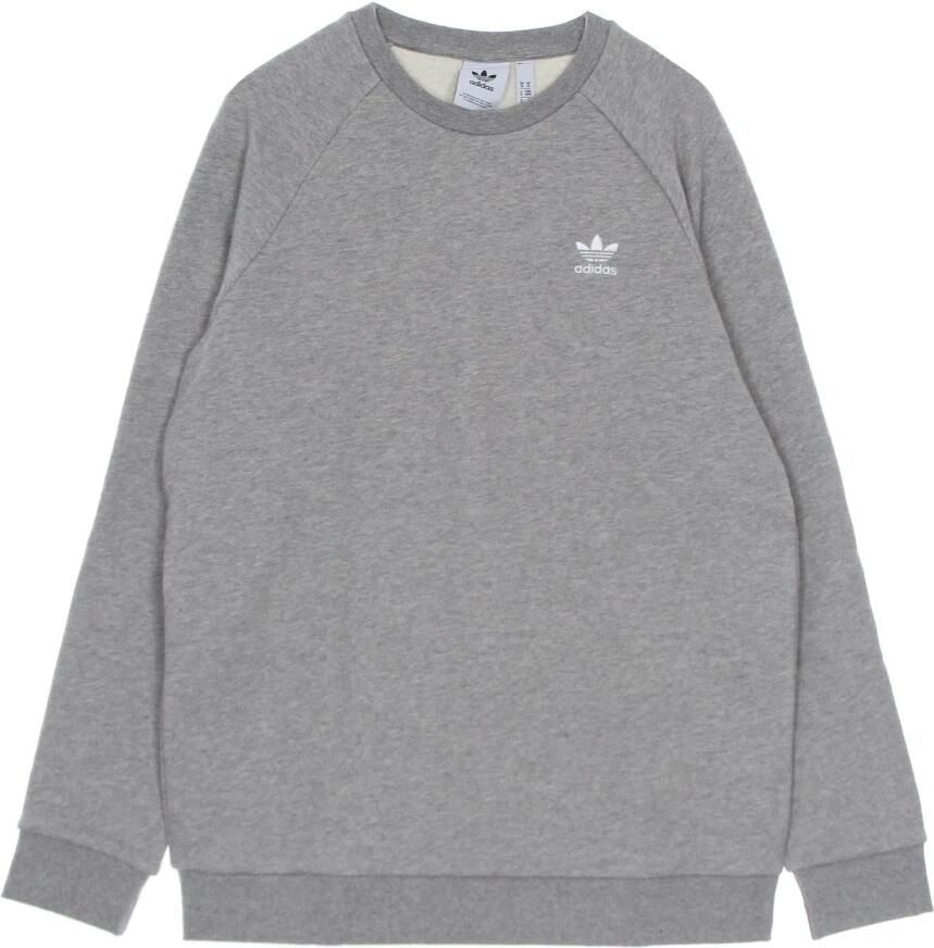 Adidas Lichtgewicht Crewneck Sweatshirt Loungewear Essentials Gray Heren - Foto 2