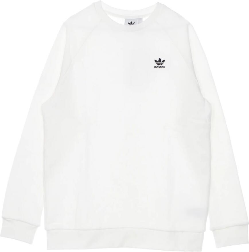 Adidas Lichtgewicht Crewneck Sweatshirt Wit Zwart White Heren - Foto 4
