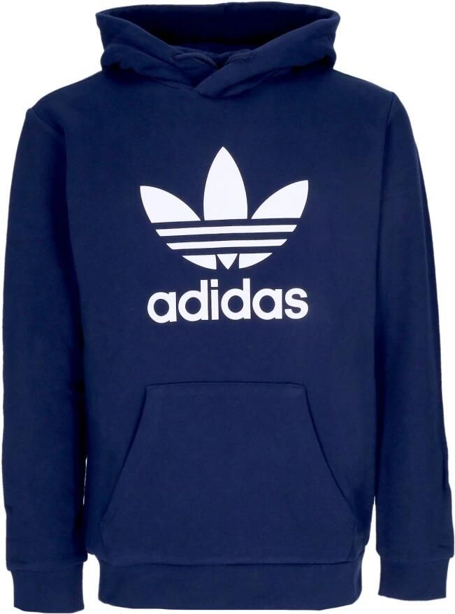 Adidas Originals Blauwe hoodie met maxi logo print Blue Heren - Foto 2