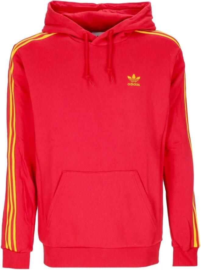 Adidas Nation Hoody Lichtgewicht Sweatshirt Rood Goud Red Heren - Foto 1