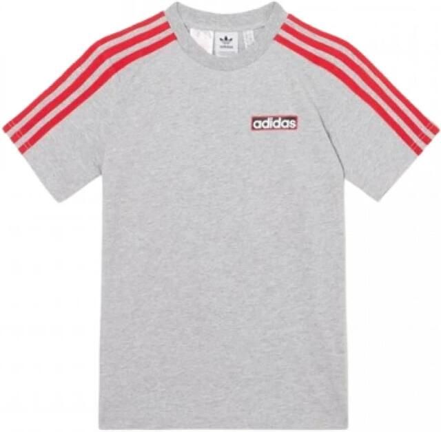 Adidas Originals adicolor Adibreak T-Shirt T-Shirts & Polo's in grijs formaten: S