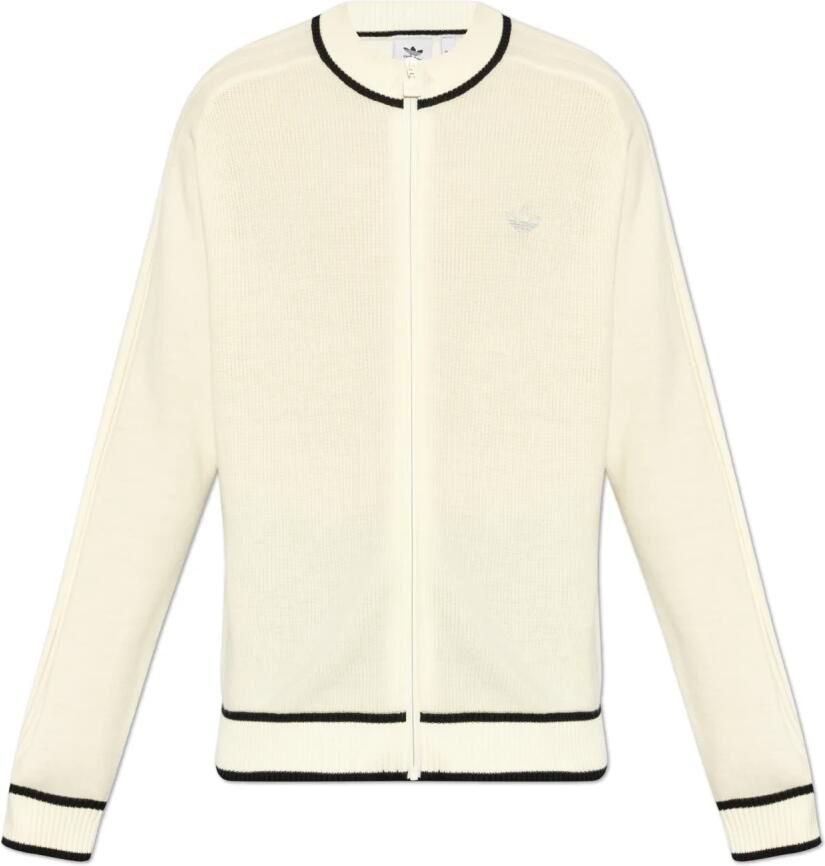 Adidas Originals Cardigan met logo Beige Heren