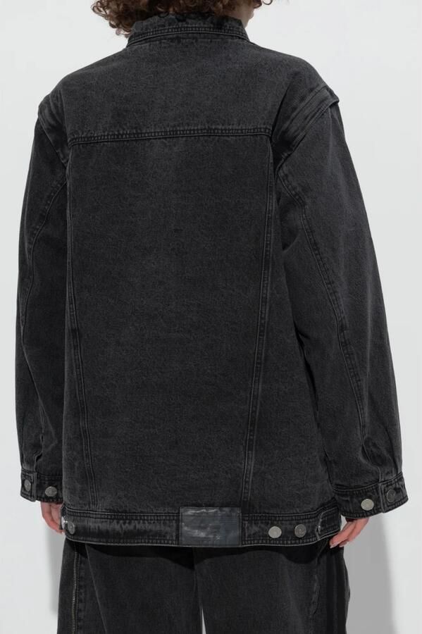 Adidas Originals Denim jack in oversized stijl Black Dames - Foto 6