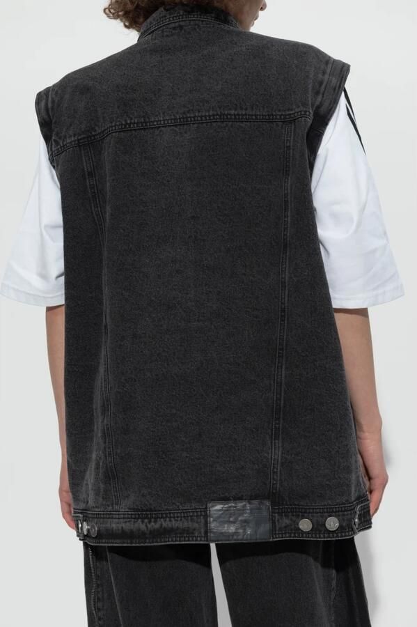 Adidas Originals Denim jack in oversized stijl Black Dames - Foto 7