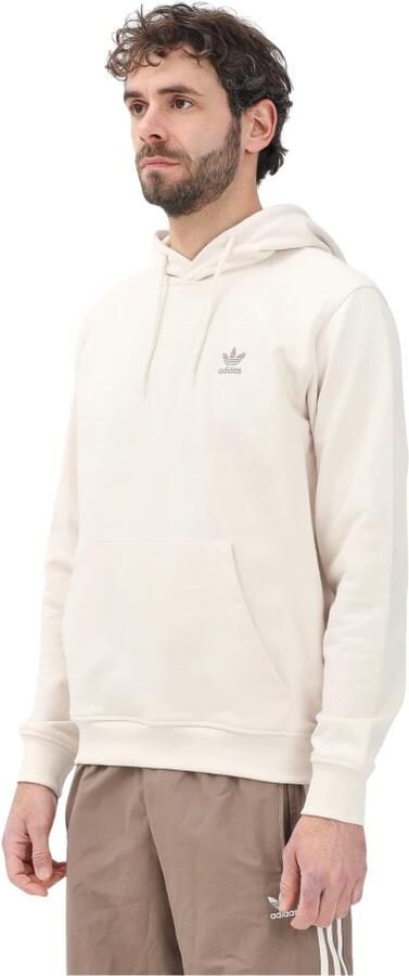 Adidas Originals Essentials French Terry Hoodie Sweater Beige Heren - Foto 3