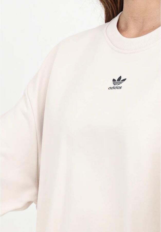 Adidas Originals Essentials Oversized Beige Sweater Beige Dames