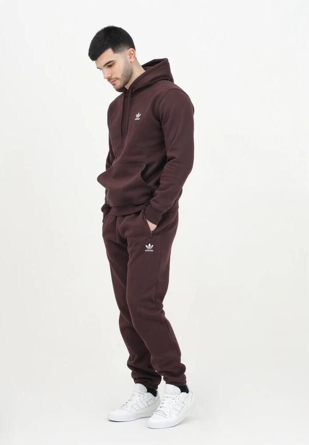 Adidas Originals Essentials Sportieve Bruine Broek Brown Heren