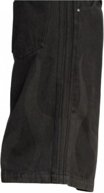 Adidas Originals Flames Denim Shorts Zwart Black Heren