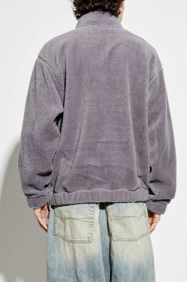 Adidas Premium Essentials Polar Fleece Sweatshirt met Lange Rits Grijs- Heren Grijs - Foto 5