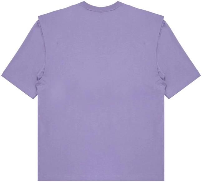 Adidas Originals Gerecycled katoenen T-shirt met uniek ontwerp Purple Dames - Foto 2
