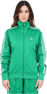 Adidas Originals Adicolor Firebird Trainingsjack Rits hoodies Dames green maat: XS beschikbare maaten:XS S M - Thumbnail 1