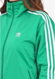 Adidas Originals Adicolor Firebird Trainingsjack Rits hoodies Dames green maat: XS beschikbare maaten:XS S M - Thumbnail 2