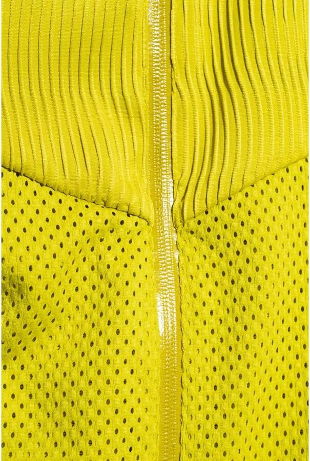 Adidas Originals Groene Geplooide Shirt met Tweewegsrits Green - Foto 7