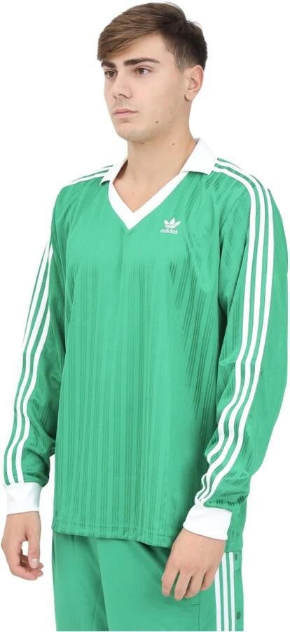Adidas Originals Groene Voetbal Sweater met Lange Mouwen Green Heren - Foto 3