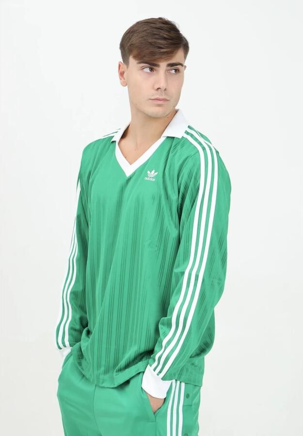 Adidas Originals Groene Voetbal Sweater met Lange Mouwen Green Heren