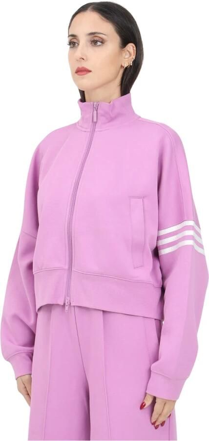 Adidas Originals Hoodie met rits Pink Dames