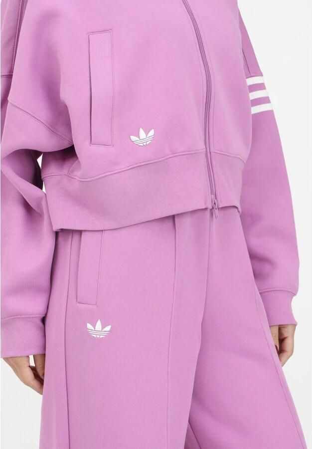 Adidas Originals Hoodie met rits Pink Dames - Foto 2