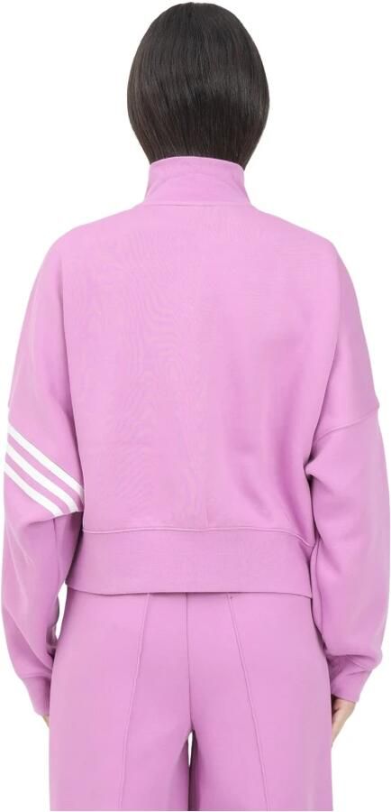 Adidas Originals Hoodie met rits Pink Dames - Foto 4