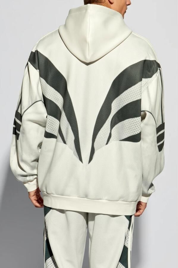 Adidas Witte Sweatshirt met Grijs-Zwart Print White Heren - Foto 5
