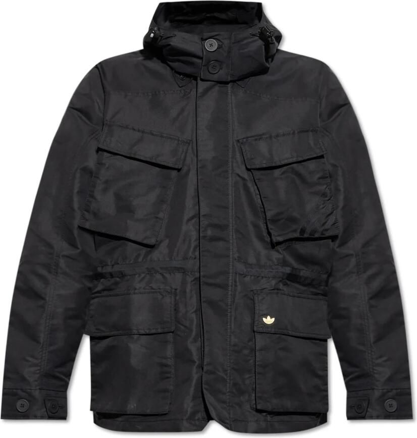 Adidas Originals Jas met afneembare capuchon Black Heren - Foto 2