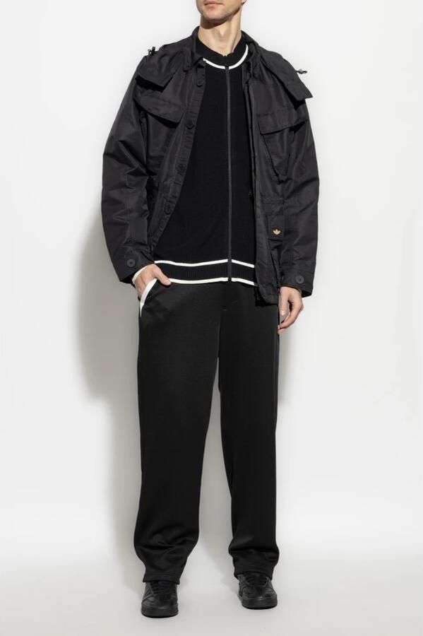 Adidas Originals Jas met afneembare capuchon Black Heren - Foto 3