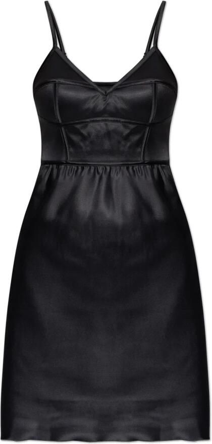 Adidas Originals Jurk met bandjes Black Dames