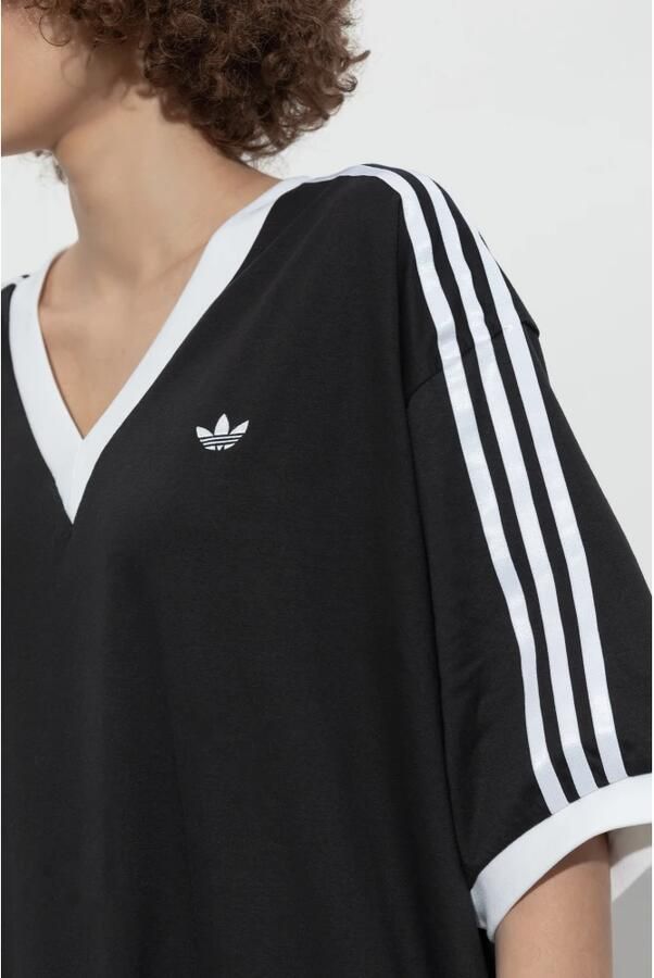 Adidas Adilenium Season 3 Oversized V-Jurk Zwart- Dames Zwart