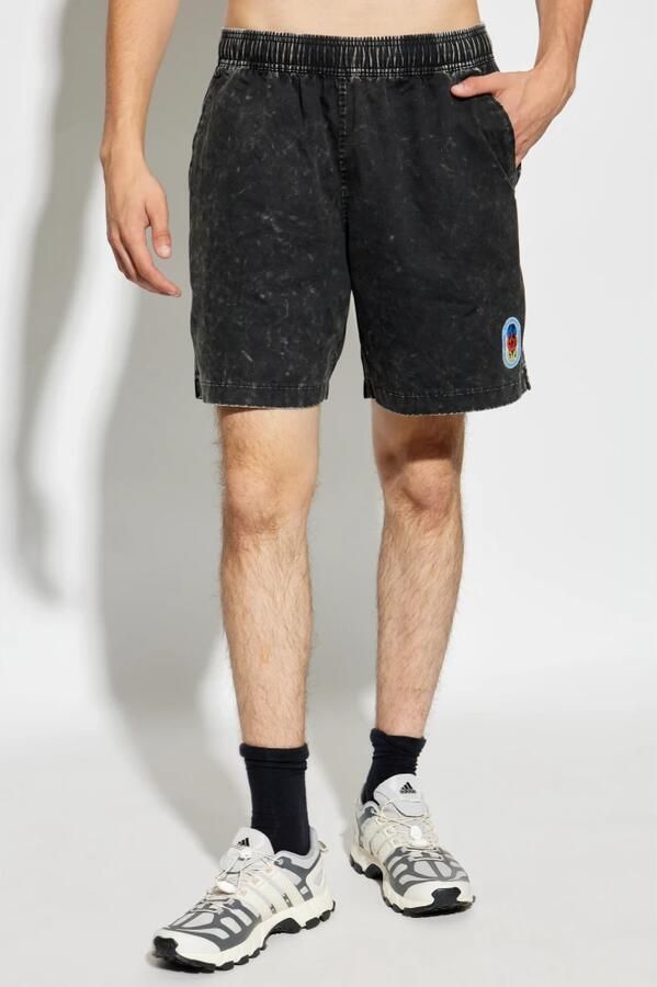 Adidas Originals Katoenen shorts met vintage-effect Black Heren - Foto 4