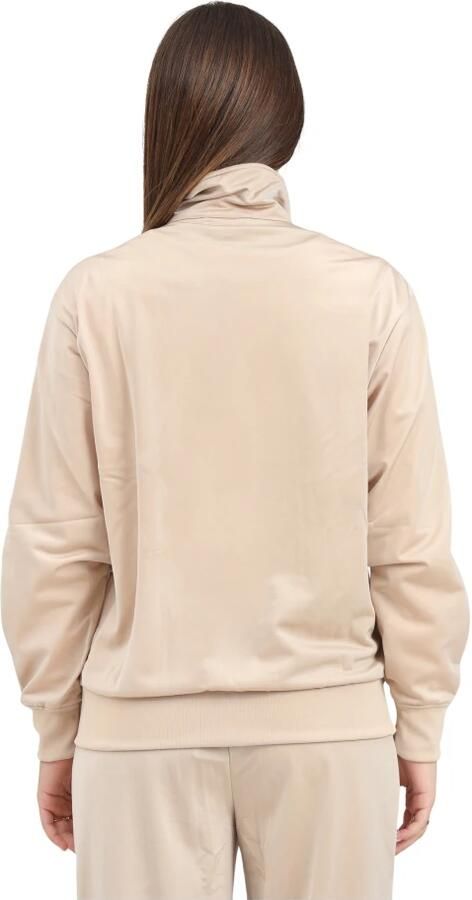 Adidas Originals Klassieke Losse Firebird Rits Sweater Beige Dames - Foto 2