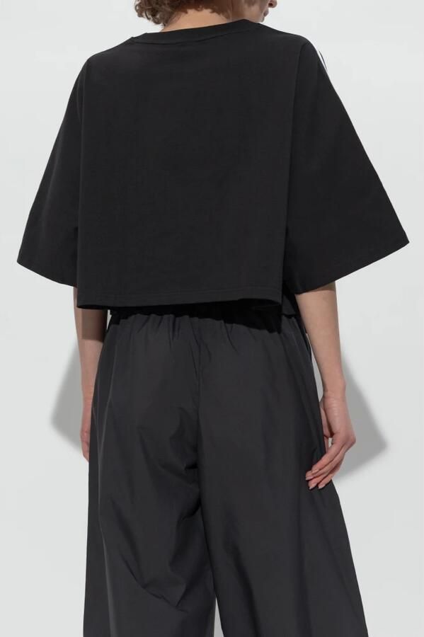 Adidas Originals Korte T-shirt met logo Black Dames - Foto 5