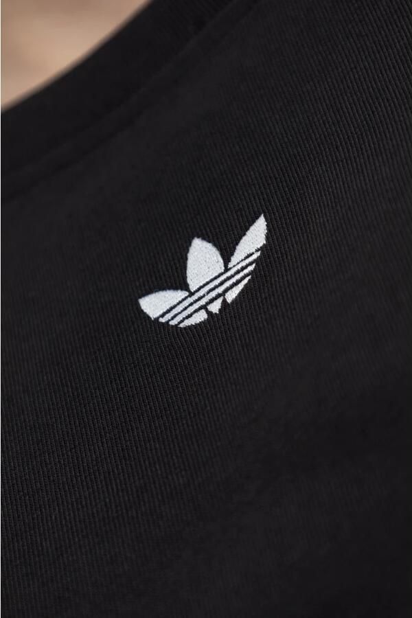 Adidas Originals Korte T-shirt met logo Black Dames - Foto 2