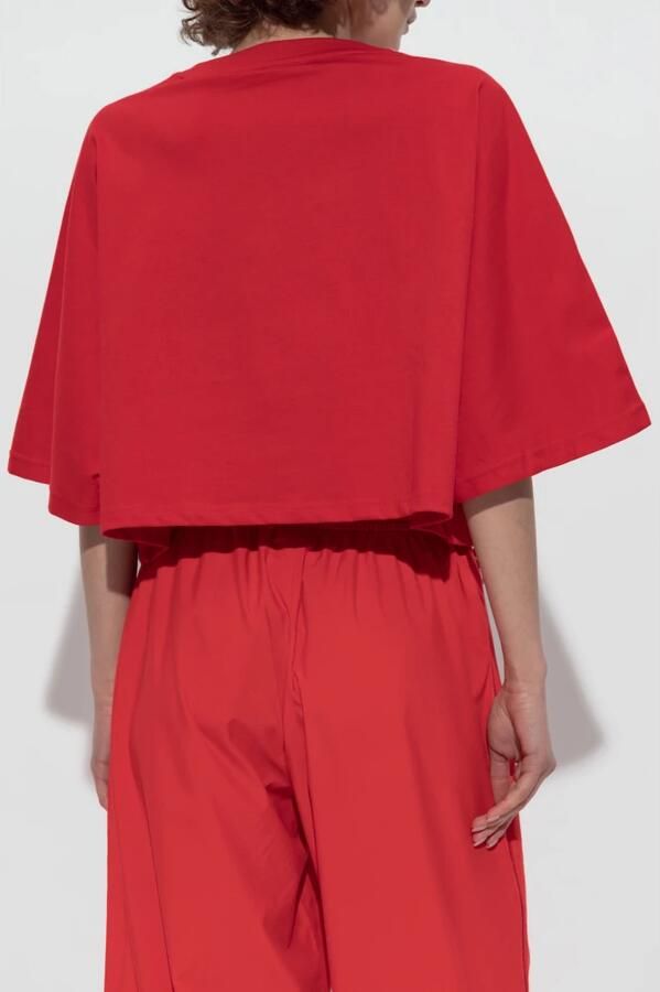 Adidas Originals Korte T-shirt met logo Red Dames - Foto 5