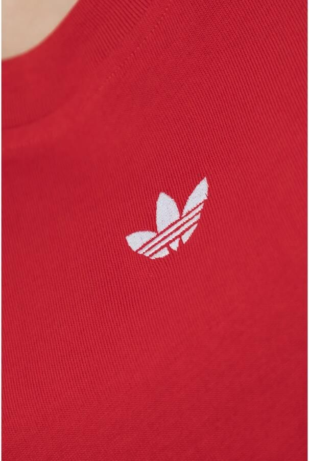 Adidas Originals Korte T-shirt met logo Red Dames - Foto 2