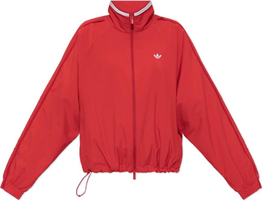 Adidas Originals Woven 3-strepen zip trainingsjacke Women Trainingspakken rood Maat XS Kleding - Foto 6