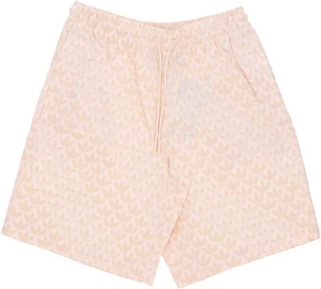 Adidas Originals Lichtgewicht katoenen shorts met elastische taille Beige Heren - Foto 2