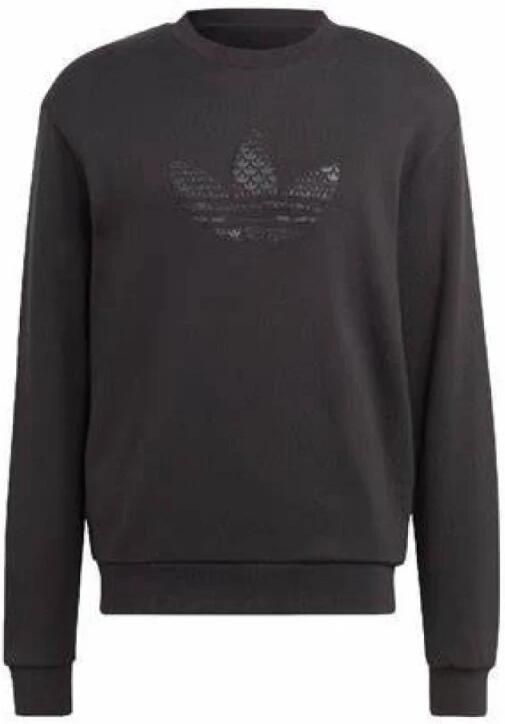 Adidas Originals Mono Crew Sweatshirt Black Heren