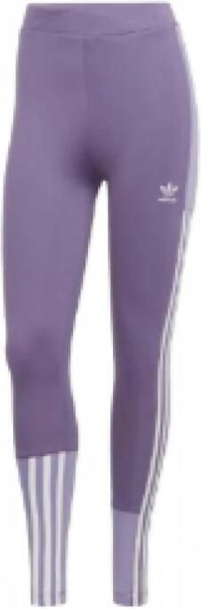 Adidas Originals Polyester Leggings met 3-Stripes Purple Dames - Foto 2